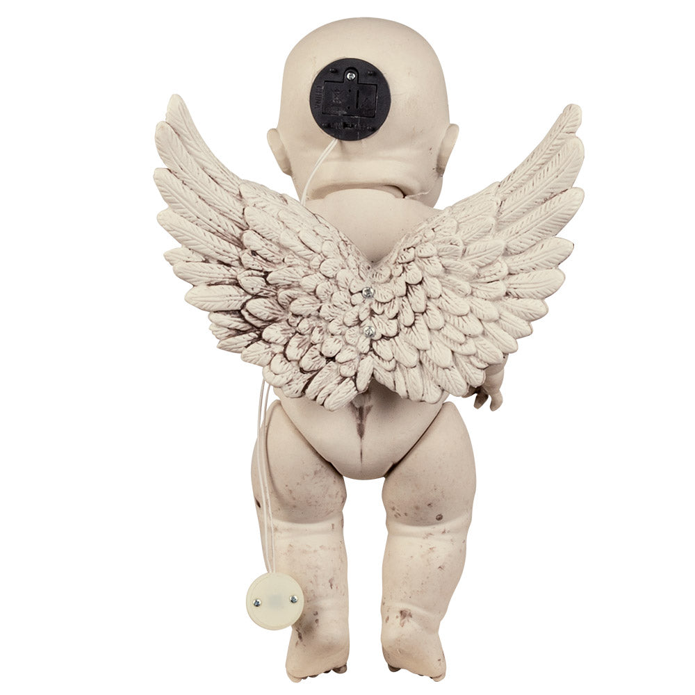 ŠVIEČIANTI DEKORACIJA "KŪDIKIS ANGELAS" (30 CM)